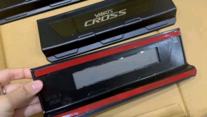 Sillplate Samping Yaris Cross 2023 2024 2025 Hitam List Black Chrome