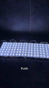 Lampu LED Modul 12 Mata 6x2 Timbul 12 Volt Lampu Variasi Tempel WaterProof 12 Titik LED Lampu Led Kolong Lampu Dekorasi Motor Mobil Truk Universal