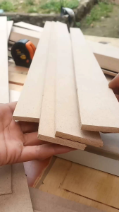 wall batten papan MDF tebal 6mm ukuran 3x100cm 5x100cm 10x100cm