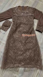 Maxi Liana Kid 3-12thn/Maxi anak brukat tile mutiara/gamis anak terbaru/GAMIS ANAK KEKINIAN/gamis anak viral