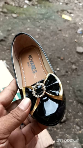 SEPATU ANAK TANGGUNG KECIL LUXURY SERIES FLAT KARET NS10025