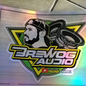 Stiker Sound Brewog 1 Lembar 305x47cm