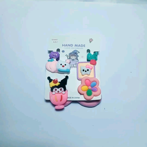 1 Set Jepit dan Ikat Rambut Anak Jely Sanrio