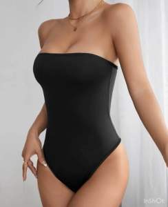AISH - Bodysuit One Piece Bodycon Swim Wear Beach Wear