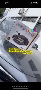 Omni Beyond Germany Black Series 6 Layer Car Cover Outdoor Protection Waterproof UV Penutup Selimut Kereta