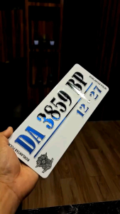 Plat Motor 3D Acrilik