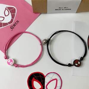 Gelang Couple Spiderman Miles & Gwen FREE STICKER