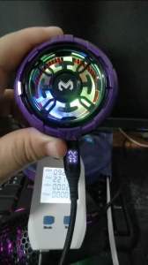 พัดลมระบายความร้อนมือถือและแท็บเล็ต Memo CX08 Ai ลดเพิ่มอุณหภูมิอัตโนมัติ มีประกัน 3 เดือน ส่งจากไทย