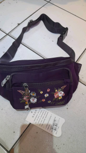Waistbag Chibao Wanita 8001-11 Bahan Kanvas/Selempang Chibao Wanita 8001-11 Bahan Kanvas