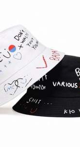 หมวกบักเก็ต หมวกสำหรับฤดูร้อน หมวกบักเก็ตลายกราฟฟิก | บริการสำหรับคุณค่าถูกต้อง