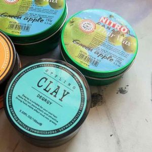 Professional Deqrqy Styling clay 100ml Clay Rambut Wax Hair Styling Hair Mud Hair Pomade Imon wax Hair spray