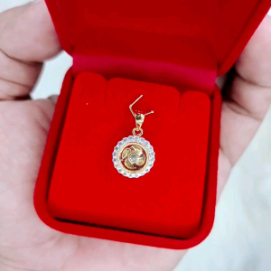 จี้กังหันหมุนได้ เกรดพรีเมี่ยม ไม่ลอกไม่ดำ ใส่อาบน้ำได้ มีใบรับประกัน ผู้หญิง มงคล