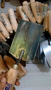 Sendok/Cetok Semen Baja Asli Kotak 15 Cm