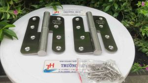 [chính hãng] 08125 - inox sus 304 - Bộ 2 cái - bản lề cao cấp Việt Tiệp dùng cửa gỗ - Bảo hành 1 năm