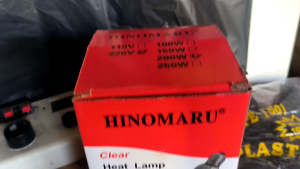 HINOMARU LAMPU PENGHANGAT AYAM LAMPU PIJAR SPOT 200W R-125 200 WATTLAMPU CHICKEN REPTIL BOHLAM HANGAT