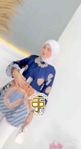 ATASAN BATIK BLOUSE LENGAN BALON UKURAN (M L XL XXL) - ATASAN KERJA WANITA