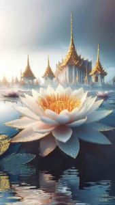 จี้องค์พระพิฆเนศประดับเพชรสวิสเลี่ยมกรอบหุ้มทองคำแท้หนาพิเศษเกรดพรีเมี่ยม