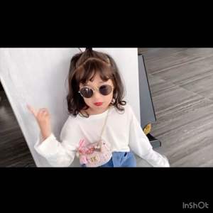 LYCOTTEᵐʸ Girls Mini Handbag  Kids Children Princess Pearl Messenger Bag Baby Princess Crossbody Bag Flower Beg Bunga