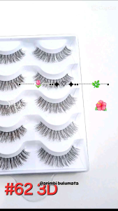 BULUMATA 3D TIPIS #62 ISI 5 PASANG