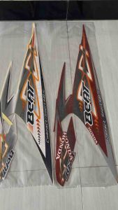 STIKER STRIPING LIS LES BODY MOTOR BEAT KARBU 2012 2013