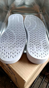 De 696 runber Moulded sole for Men shoes white