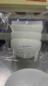 S2C - 5 pairs x MILK WHITE SSS NEST MOULD PAIR燕窝模具