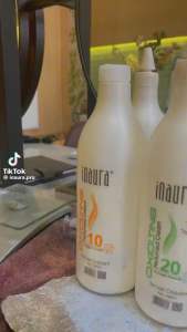 inauraa oxidising / peroxide inaura 1000ml inaura devloper 1000ml  inaura oxidant cream