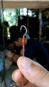Kail Urek Belut Baja 3 Senar Anti Mocel Siap Pakai