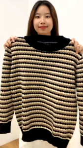 CHELSEA KNIT TOPS-sweater rajut wanita
