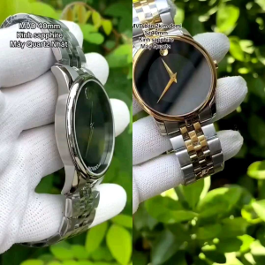 Đồng Hồ Nam size 40mm M.0.va.d.0 máy nhật kính sapphire chống xước dây vỏ thép không rỉ pin rin Nhật