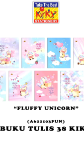 Buku Kiky Warna 38 Hal(10pcs) || Buku Tulis Warna Murah