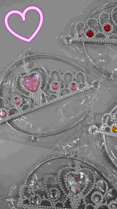 Kids Princess Tiara Crown Birthday Party Hat