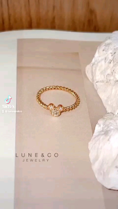 Cincin  Michi Tambang Permata Titanium CS279
