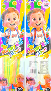 50pcs YOGURT STICK CANDY HAPPY KID/loot bag fillers/paninda/giveaways/party favors.