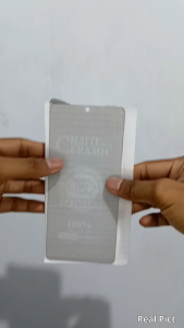 Paket 3in1 Tempered Glass Ceramic Matte Anti Spy INFINIX NOTE 40 4G Anti Gores Pelindung Layar Ceramic Matte Anti Spy + Skin Camera + Garskin Carbon 3D