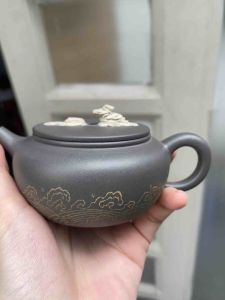 [Chụp ảnh thật] Ấm tử sa Thái hồ thạch đại bân 130ml thanh hội nê