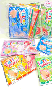 30pcs SHINE TATTO STICKER/loot bag fillers /paninda /giveaways/party favors.