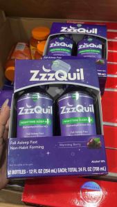 siro ZzzQuil Nighttime Sleep 354ml Mỹ