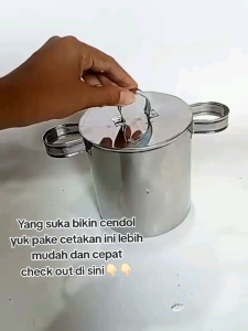 Cetakan Cendol Dawet|3 ukuran|Berbahan Stainless