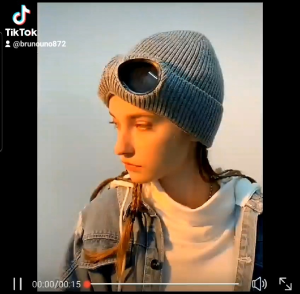 Topi Kupluk Kacamata Model terbaru ada kacamata
