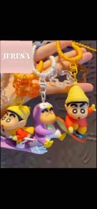 【TERESA】A224 正版蜡笔小新冰雪系列钥匙扣 | Rantai Kunci Crayon Shin-chan Ice & Snow | Genuine Crayon Shin-chan Ice & Snow Keychain 可爱动