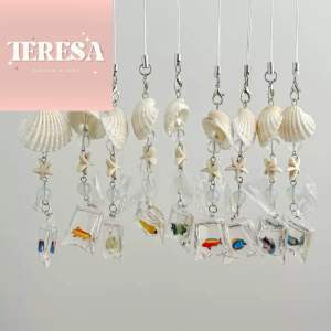【TERESA】A226 Rantai Kunci Telefon Ikan Tropika Laut | Original Tropical Fish Ocean Series Phone Pendant | 热带鱼海洋系手机挂件