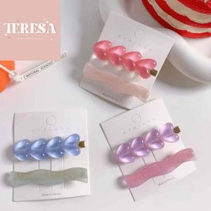 【TERESA】B31 韩式爱心发夹 Korean Style Love Heart Hair Clip 气质甜美边夹/刘海夹/造型发饰