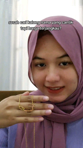 Kalung Nama Anak Perempuan & Kalung Nama Titanium Anti Karat