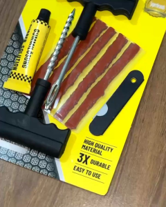 HASSTON PROHEX alat tambal ban tubeless gagang PLASTIK set 9 PCS tubles bocor ORIGINAL