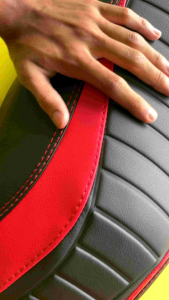 cover/sarung jok motor langsung pasang tanpa harus lepas jok lama Honda yamaha new caferacer