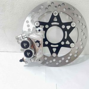Paket Kaliper Formula 4 Piston S6/RT & Disc Cakram 220mm & Breket PNP Motor Beat Vario Scoopy Mio Soul Mio Smile