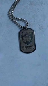 Kalung binmas polri / Kalung polisi / aksesoris binmas polri / kalung baharkam / korbinmas