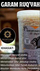 Garam Ruqyah Alansor 500gr plastik PE