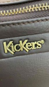 Kickers Leather Large Waist & Crossbody Bag 78869